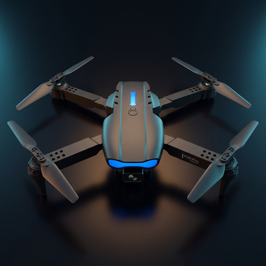 Foldable Dual-Camera 4K Drone with Live Screen Remote