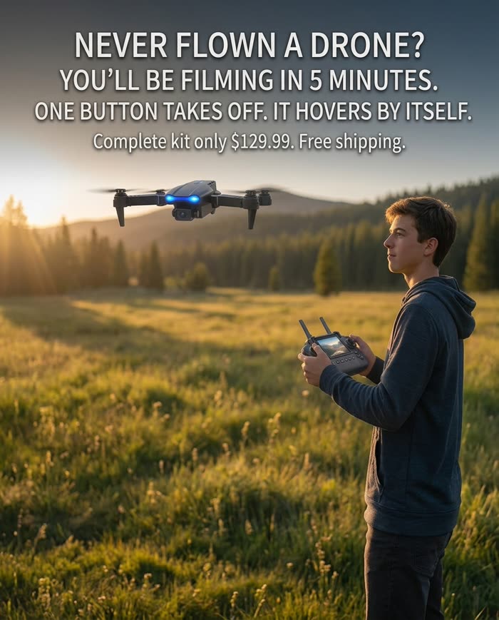 Never flown a drone? You will be filming in 5 minutes